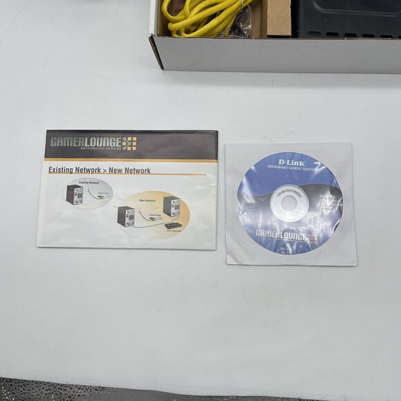 D-Link DGL-4100 Gamefuel priority Gaming Router Gigabit Broadband Tested Works - Picture 6 of 8